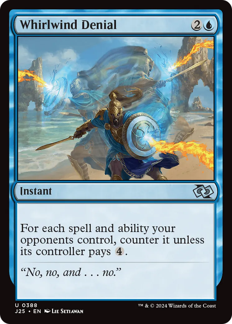 Déni tourbillonnant — Foundations Jumpstart — Magic: The Gathering