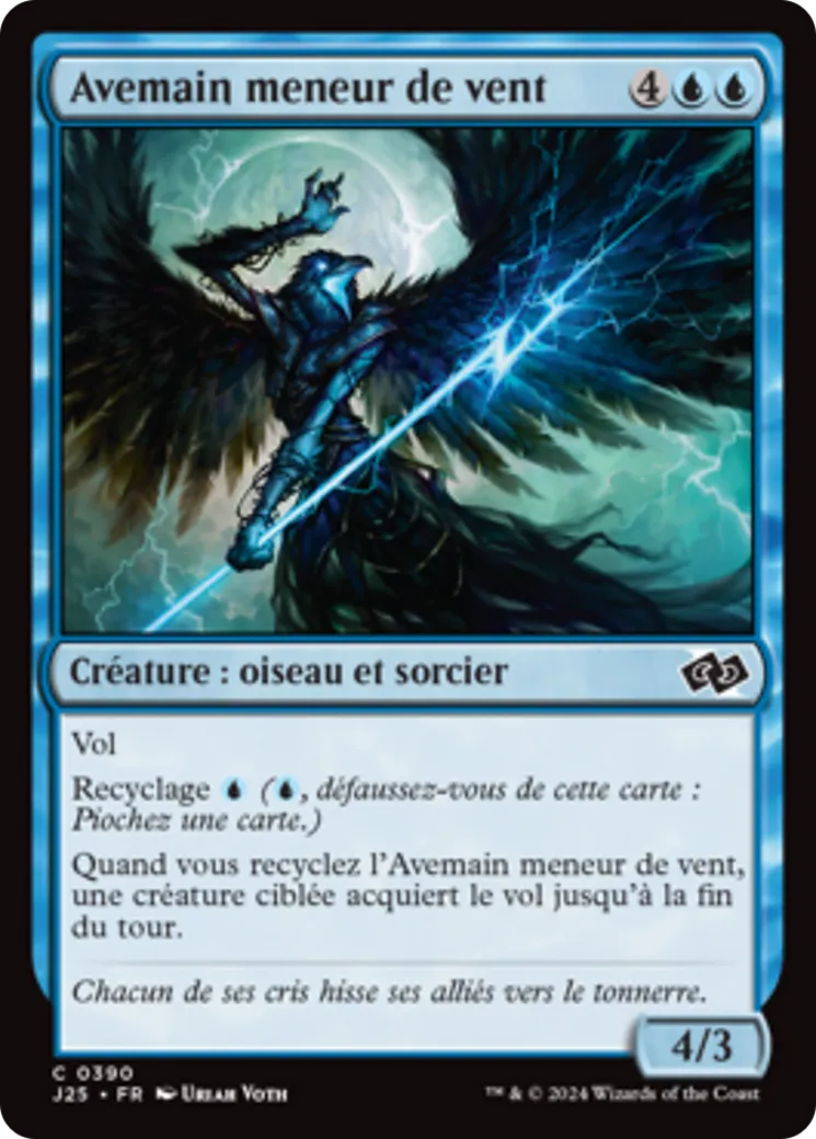 Avemain meneur de vent — Foundations Jumpstart — Magic: The Gathering