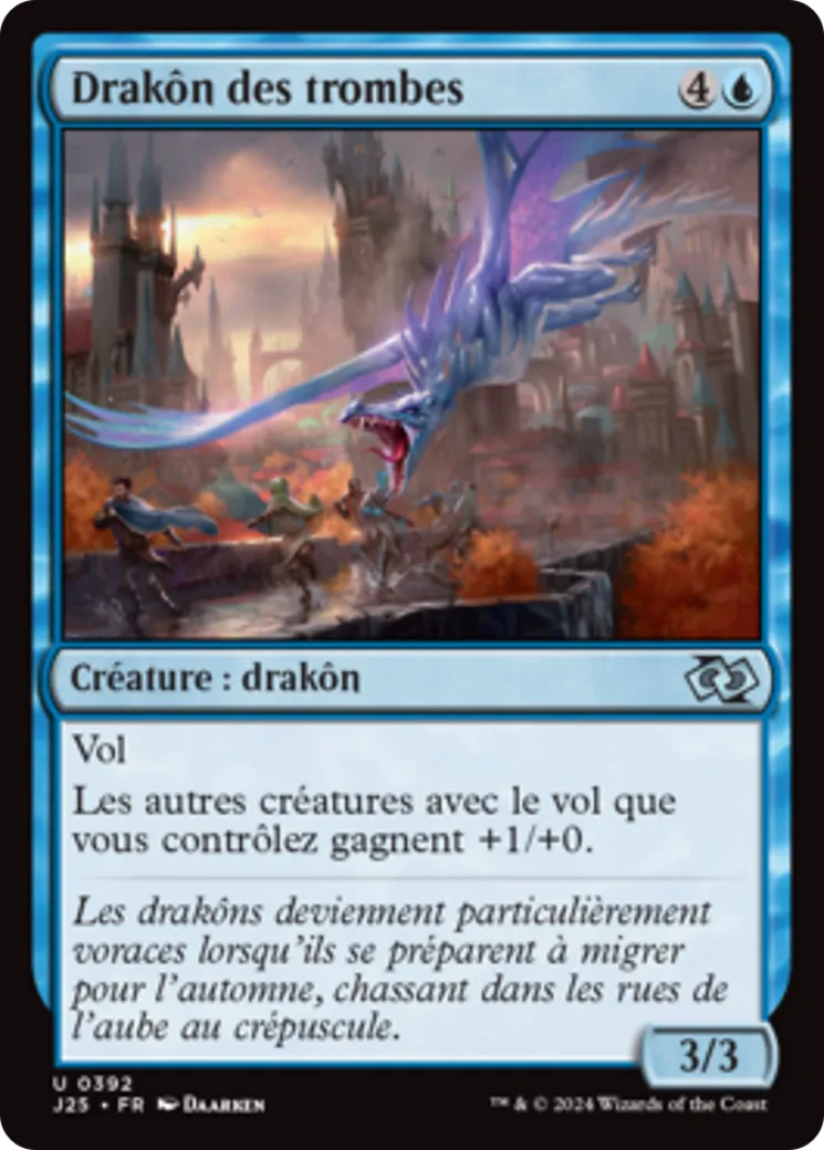 Drakôn des trombes — Foundations Jumpstart — Magic: The Gathering