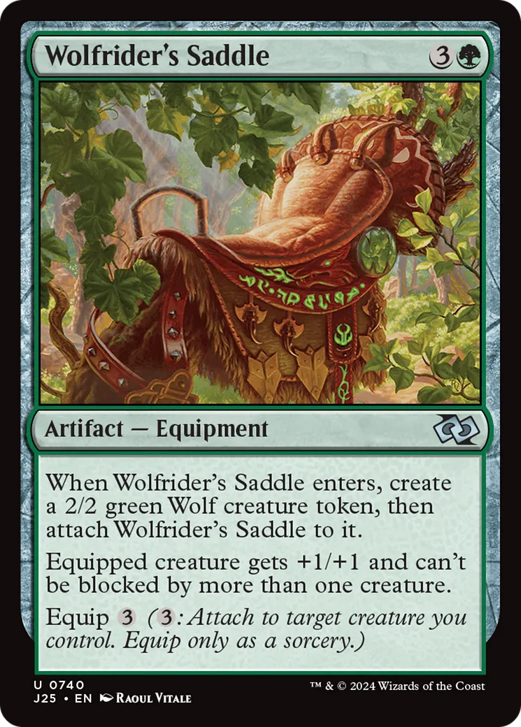 Wolfrider's Saddle — Foundations Jumpstart — Magic: The Gathering