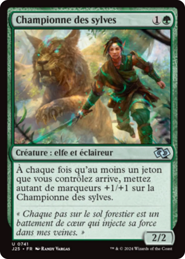 Championne des sylves — Foundations Jumpstart — Magic: The Gathering