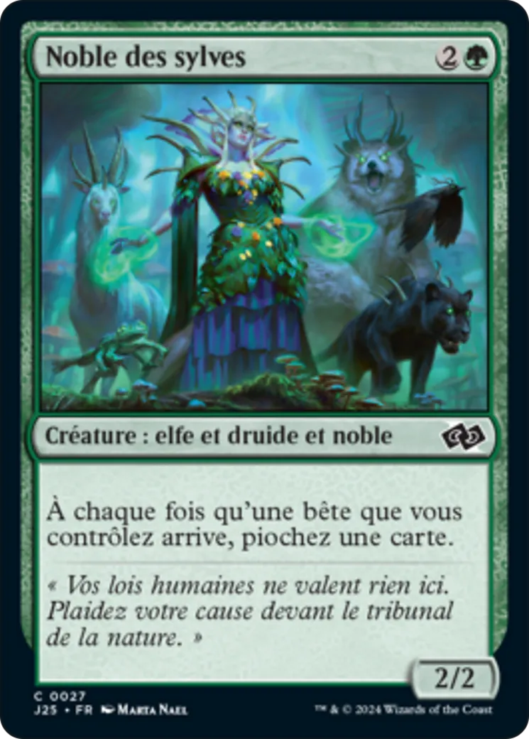 Noble des sylves — Foundations Jumpstart — Magic: The Gathering