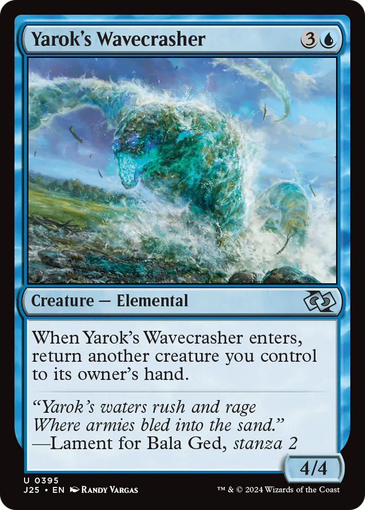 Yarok's Wavecrasher — Foundations Jumpstart — Magic: The Gathering