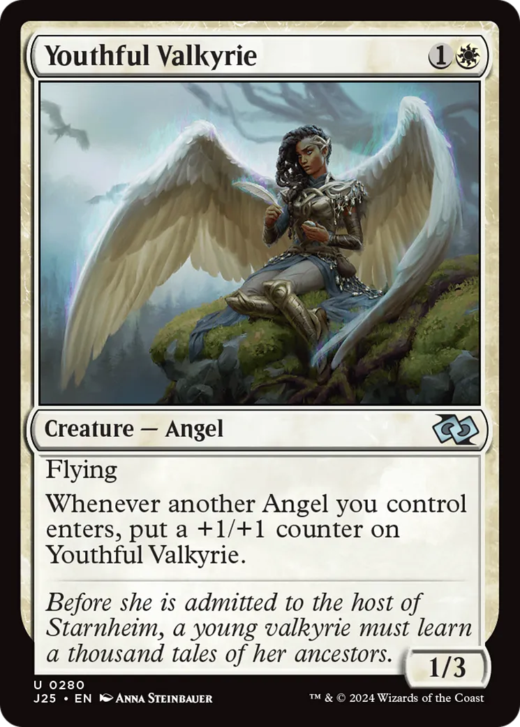 Jeune valkyrie — Foundations Jumpstart — Magic: The Gathering