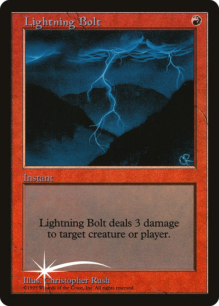 Foudre — Judge Gift Cards 1998 — Magic: The Gathering
