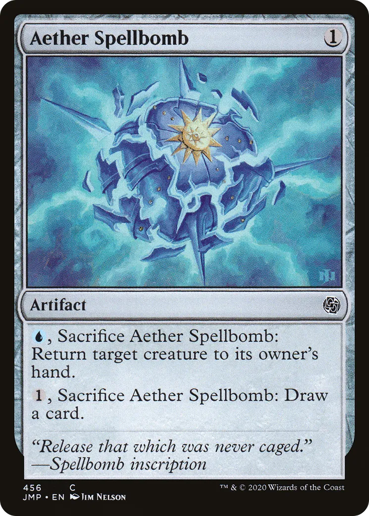 Bombe à sortilèges d'Aether — Jumpstart — Magic: The Gathering