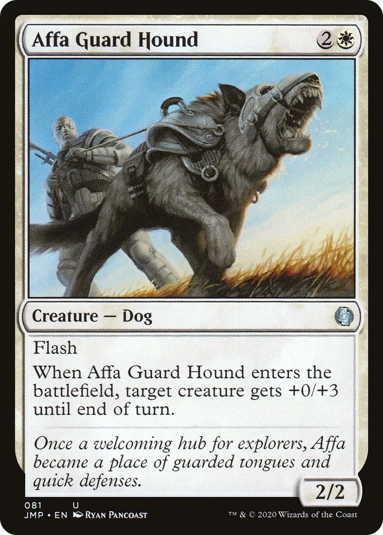 Affa Guard Hound — Jumpstart — Magic: The Gathering