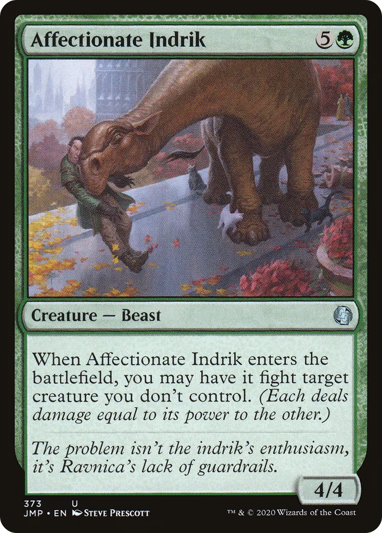 Indrik affectueux — Jumpstart — Magic: The Gathering