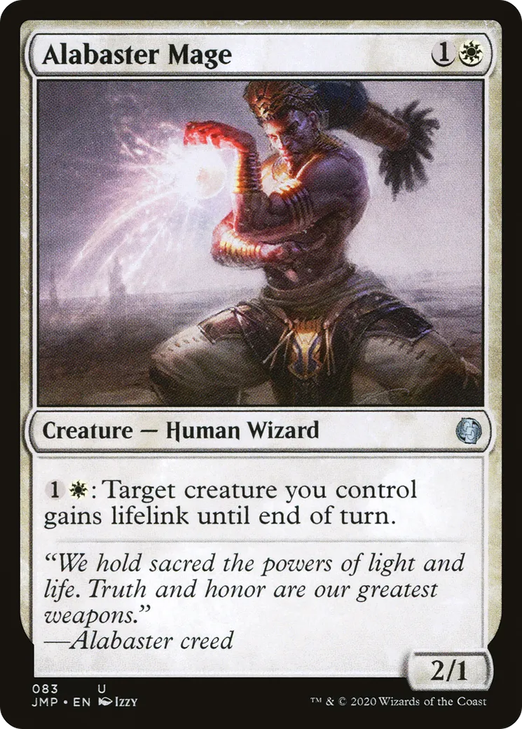 Mage de l'albâtre — Jumpstart — Magic: The Gathering