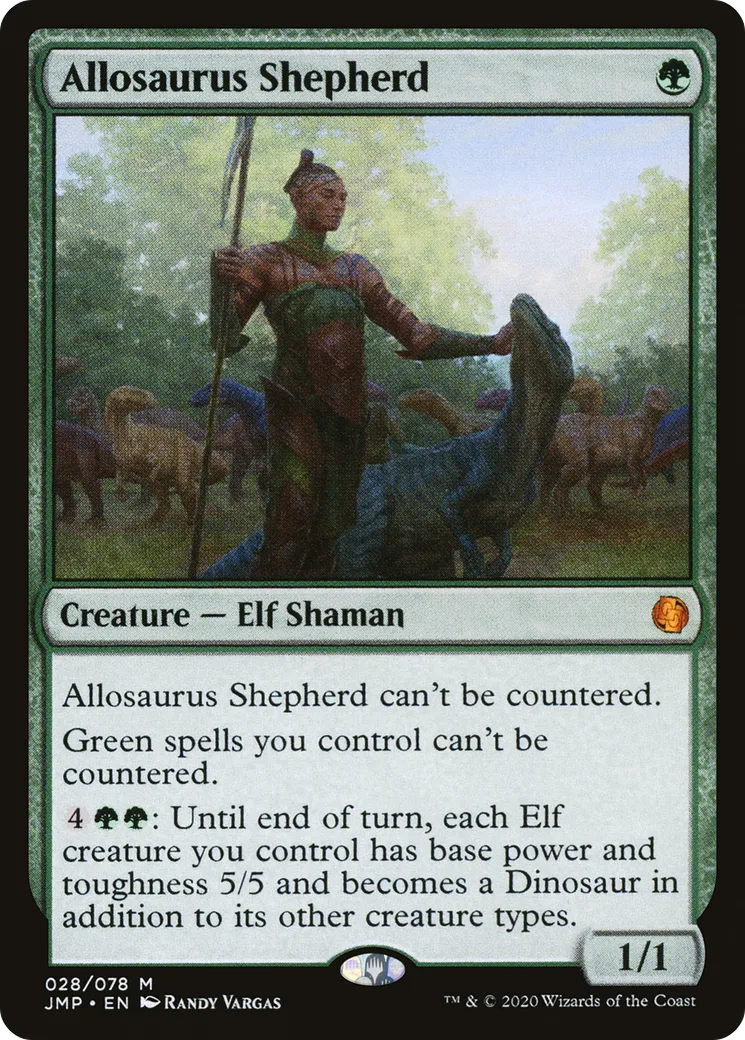 Allosaurus Shepherd — Jumpstart — Magic: The Gathering