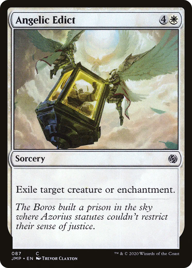 Angelic Edict — Jumpstart — Magic: The Gathering