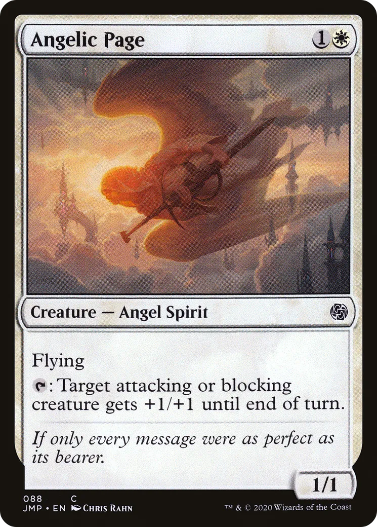 Page angélique — Jumpstart — Magic: The Gathering