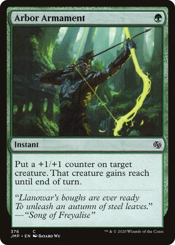 Armement arboricole — Jumpstart — Magic: The Gathering
