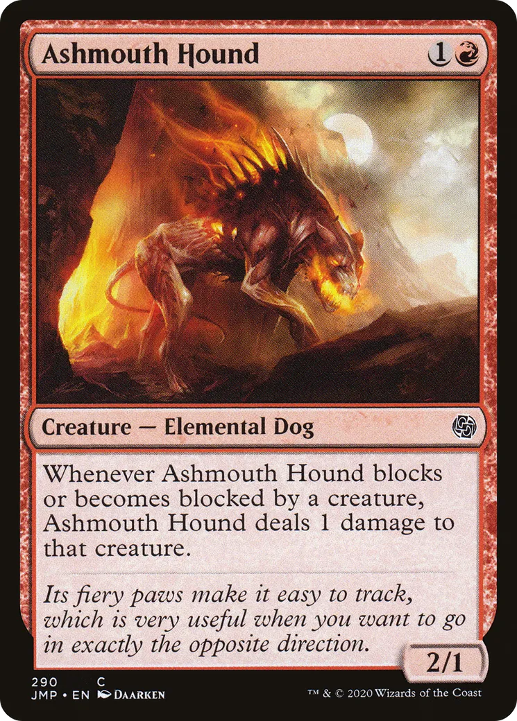 Chien de Cendregueule — Jumpstart — Magic: The Gathering