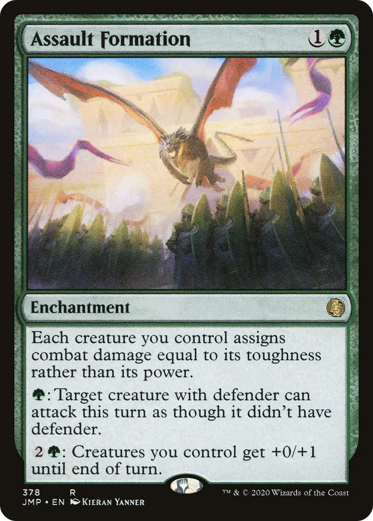 Formation d'assaut — Jumpstart — Magic: The Gathering