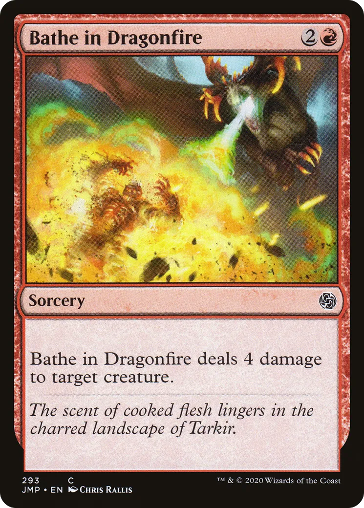 Bathe in Dragonfire — Jumpstart — Magic: The Gathering