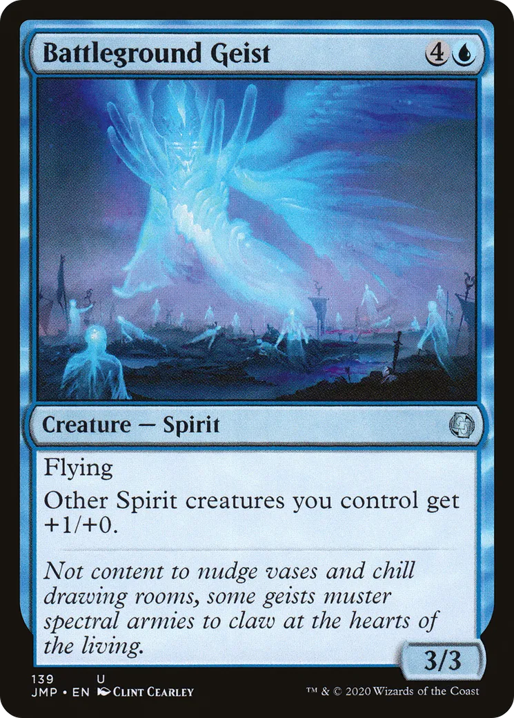 Geist de champ de bataille — Jumpstart — Magic: The Gathering