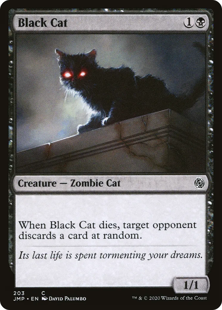 Chat noir — Jumpstart — Magic: The Gathering