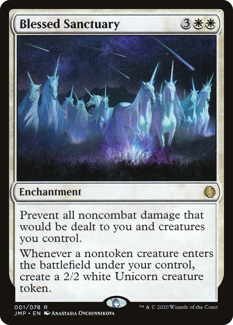 Sanctuaire béni — Jumpstart — Magic: The Gathering