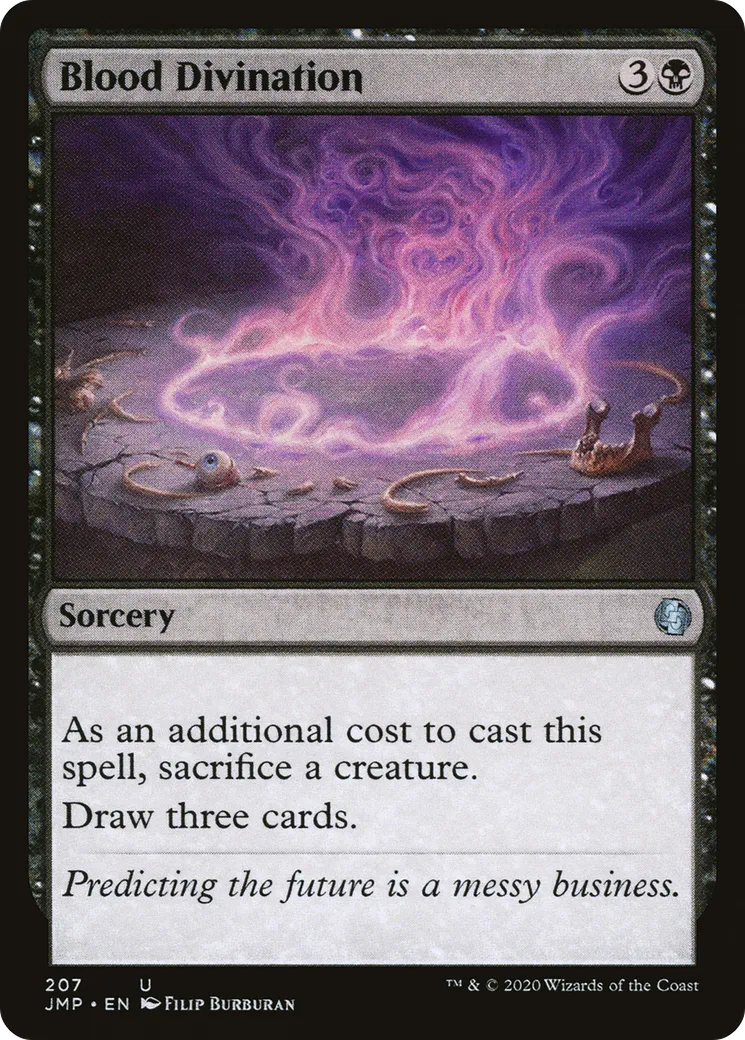 Divination de sang — Jumpstart — Magic: The Gathering