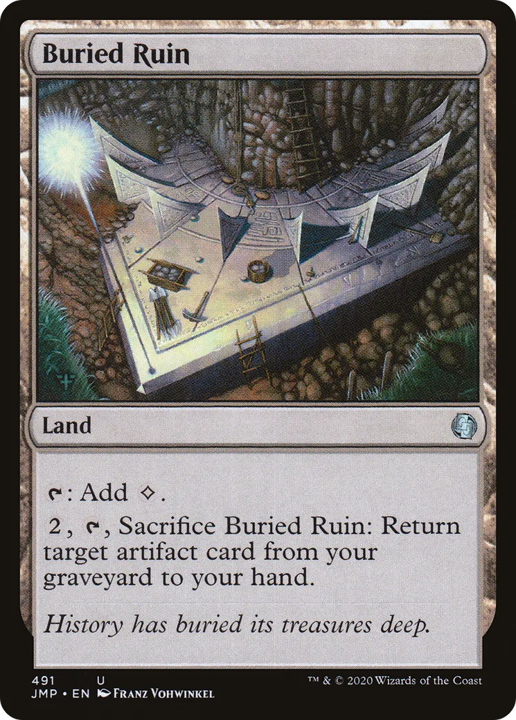 Ruine ensevelie — Jumpstart — Magic: The Gathering