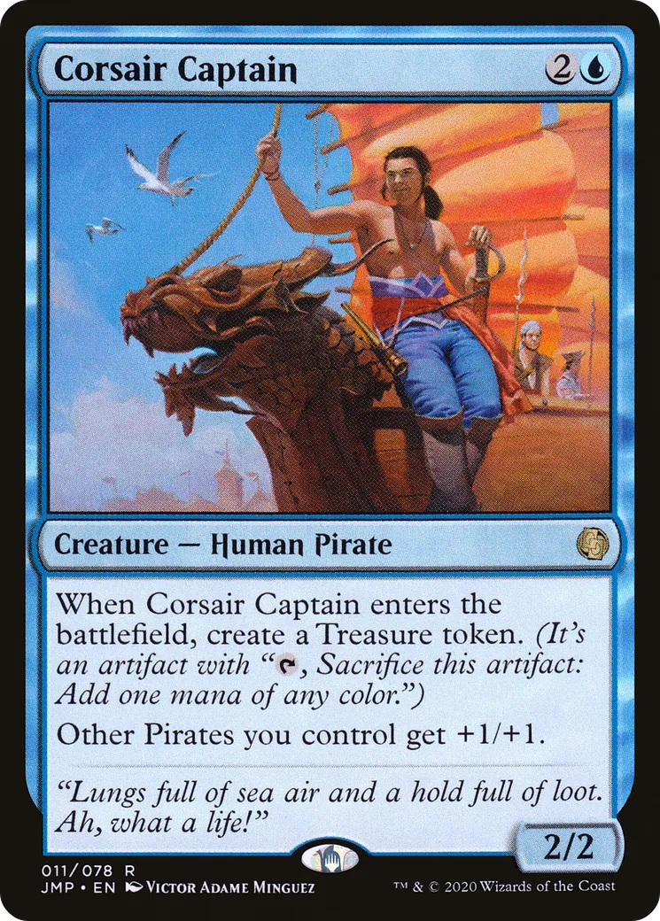 Corsair Captain from Jumpstart - Magic: The Gathering