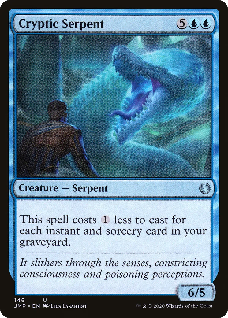 Serpent cryptique — Jumpstart — Magic: The Gathering