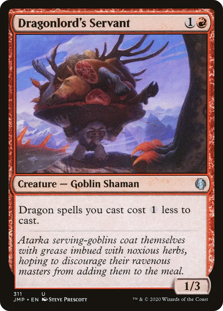 Servant du seigneur-dragon — Jumpstart — Magic: The Gathering