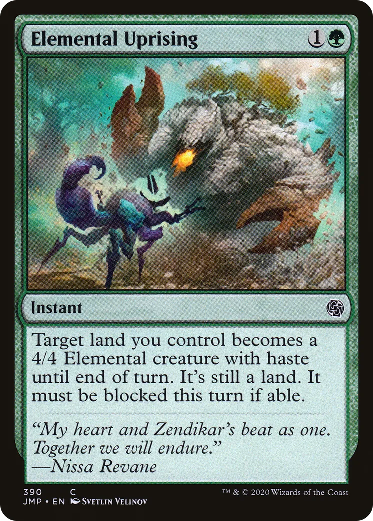 Soulèvement élémental — Jumpstart — Magic: The Gathering