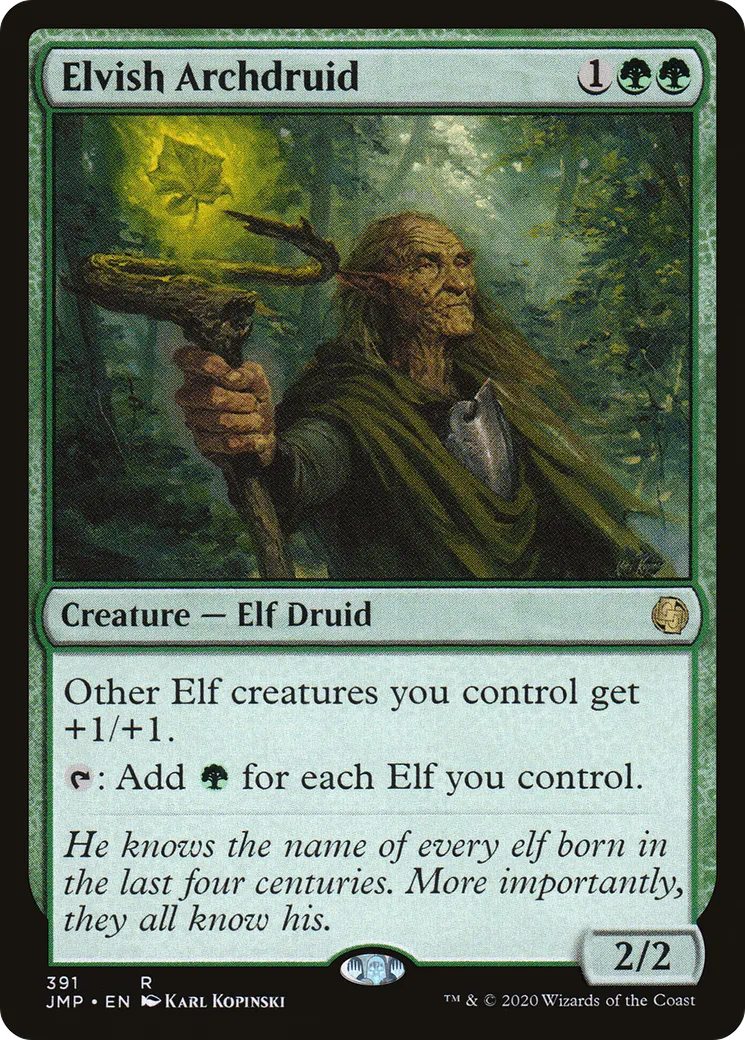 Archidruide elfe — Jumpstart — Magic: The Gathering