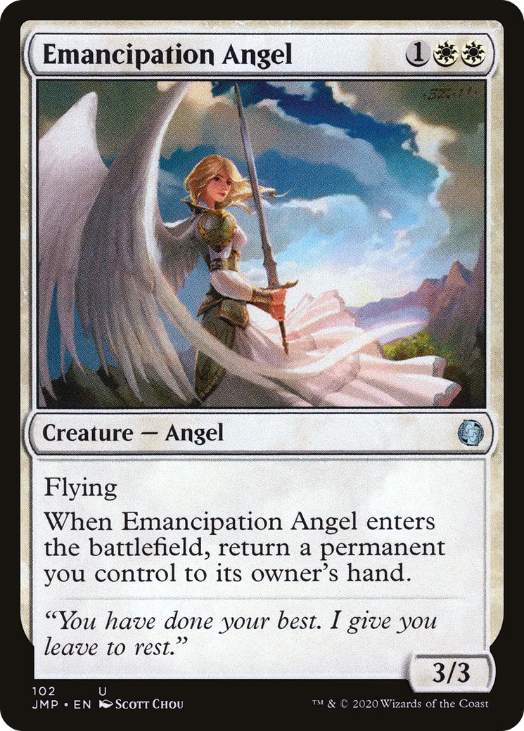 Ange de l'émancipation — Jumpstart — Magic: The Gathering