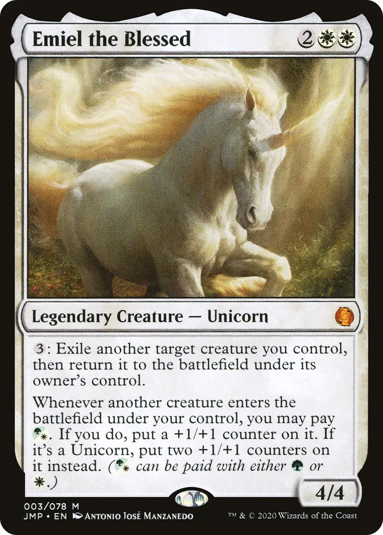 Emiel la bénie — Jumpstart — Magic: The Gathering