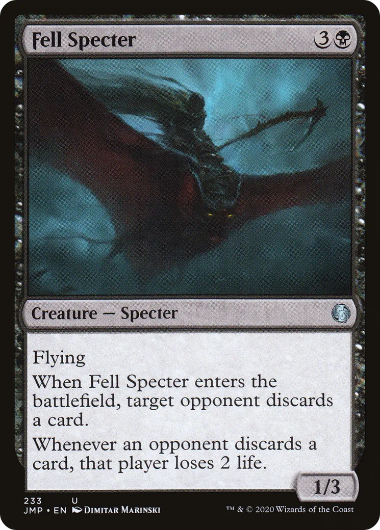 Fell Specter — Jumpstart — Magic: The Gathering
