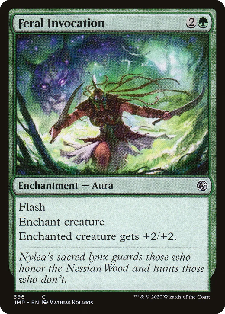 Invocation sauvage — Jumpstart — Magic: The Gathering