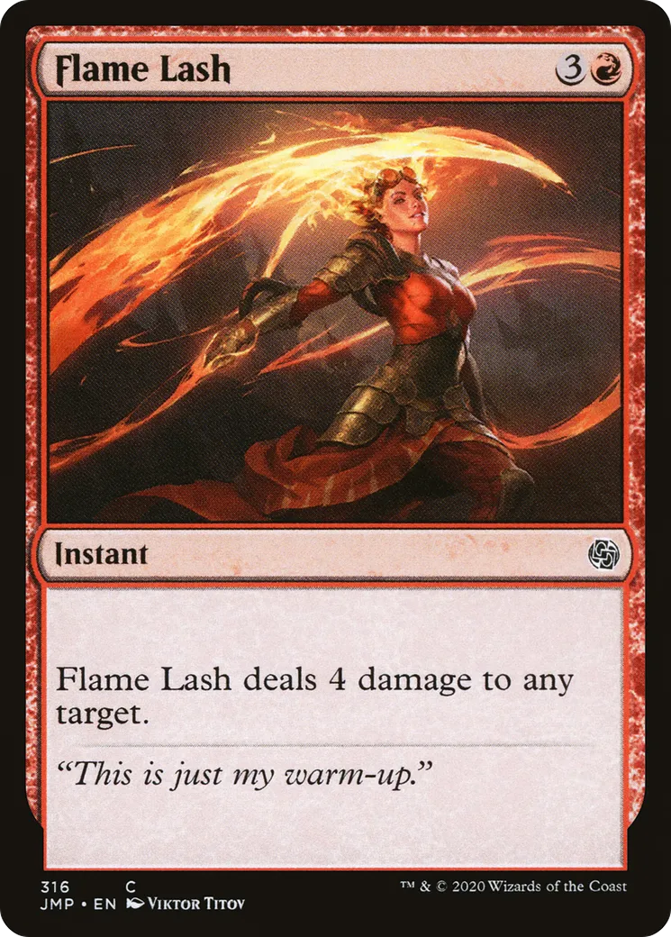 Fouet de flamme — Jumpstart — Magic: The Gathering