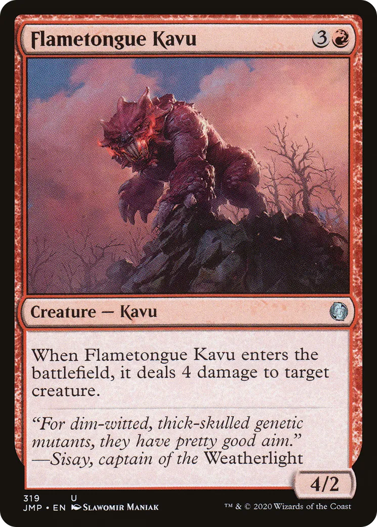 Kavru languefeu — Jumpstart — Magic: The Gathering