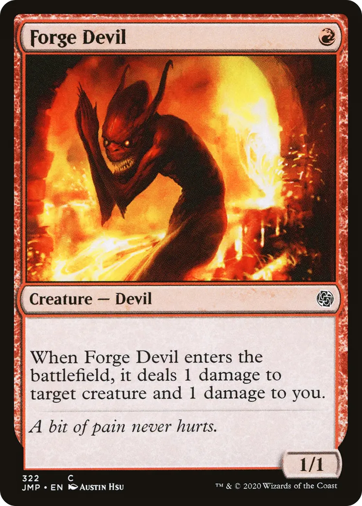Diable des forges — Jumpstart — Magic: The Gathering