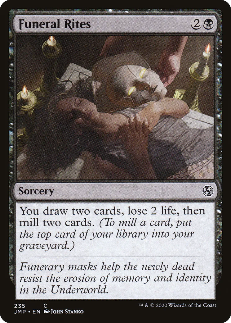 Rites funéraires — Jumpstart — Magic: The Gathering
