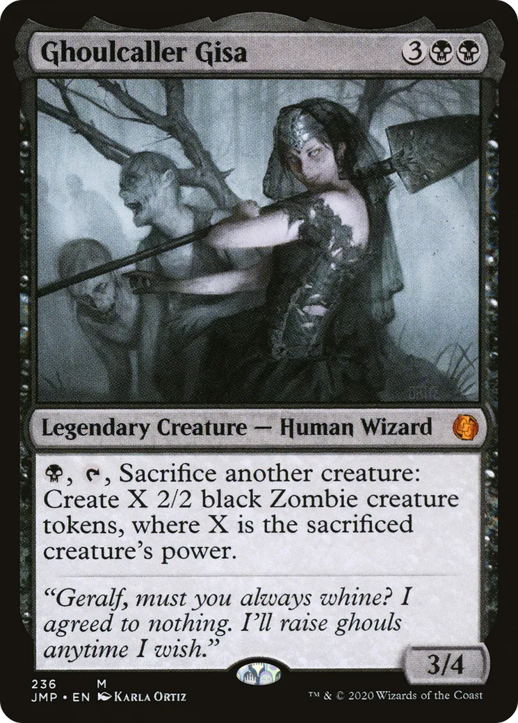 Gisa, meneuse de goule — Jumpstart — Magic: The Gathering