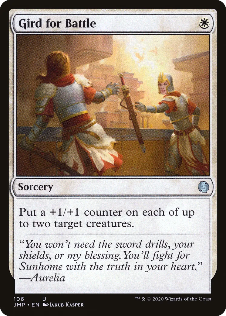 Se préparer pour le combat — Jumpstart — Magic: The Gathering