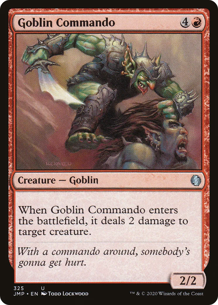 Goblin Commando — Jumpstart — Magic: The Gathering