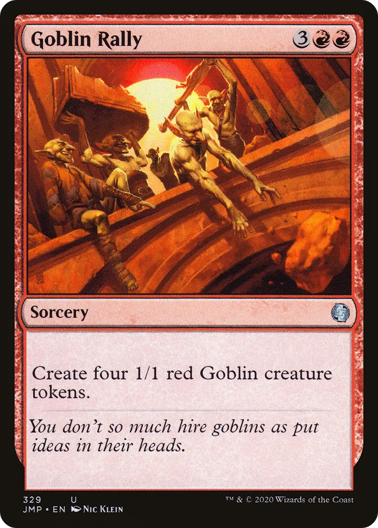 Ralliement des gobelins — Jumpstart — Magic: The Gathering