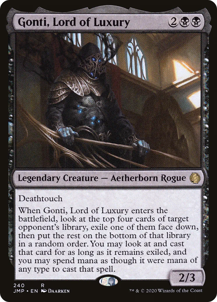 Gonti, seigneur de l'opulence — Jumpstart — Magic: The Gathering