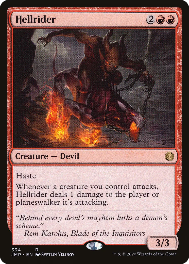 Chevaucheur infernal — Jumpstart — Magic: The Gathering