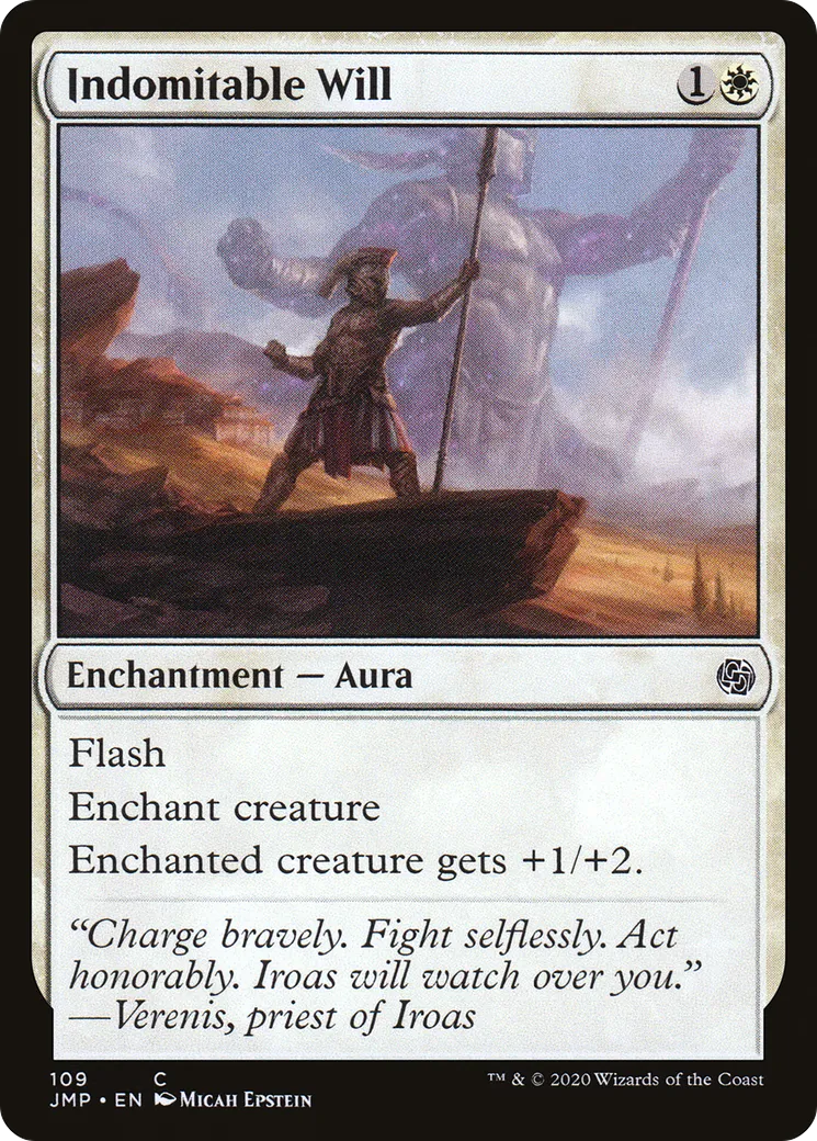 Indomitable Will — Jumpstart — Magic: The Gathering