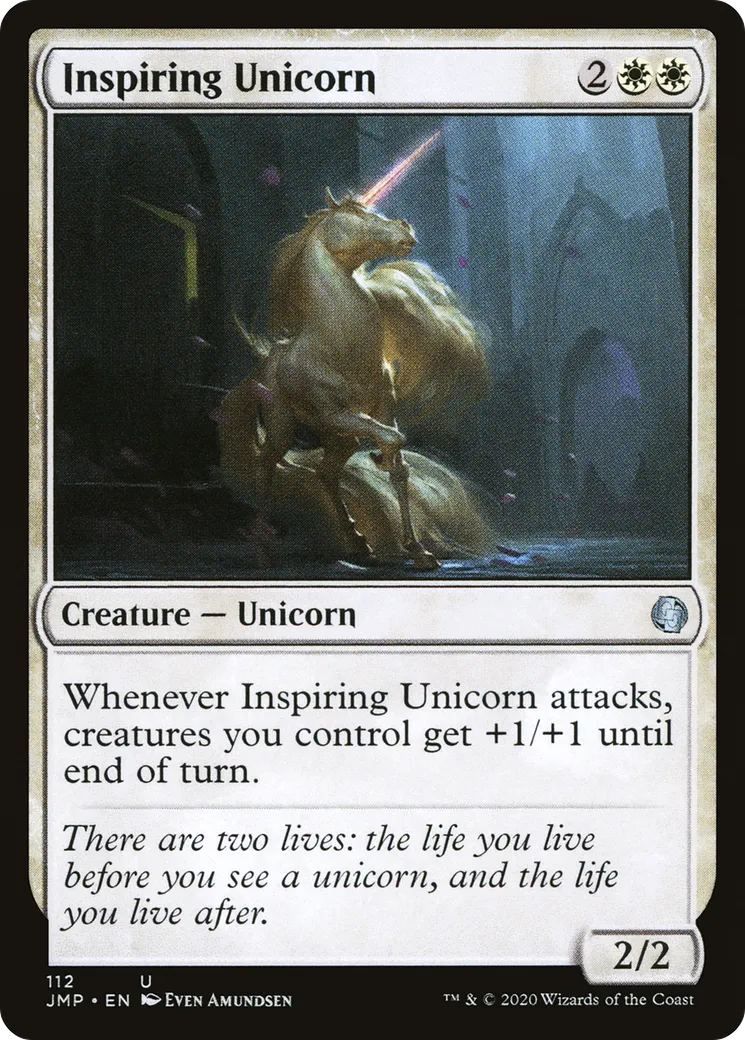 Licorne inspiratrice — Jumpstart — Magic: The Gathering