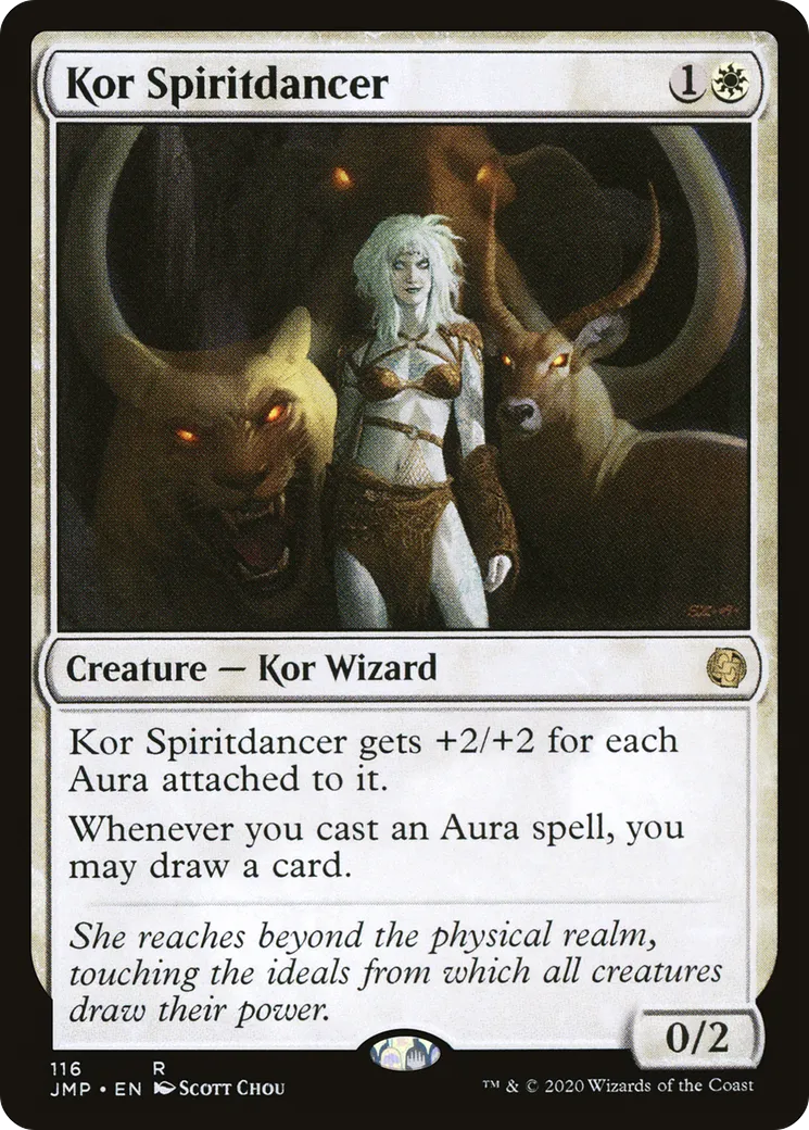 Danseuse d'esprit kor — Jumpstart — Magic: The Gathering