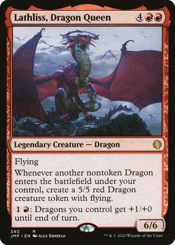 Lathliss, reine des dragons — Jumpstart — Magic: The Gathering