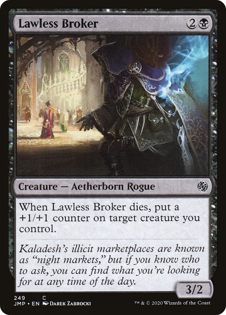 Courtier sans foi ni loi — Jumpstart — Magic: The Gathering