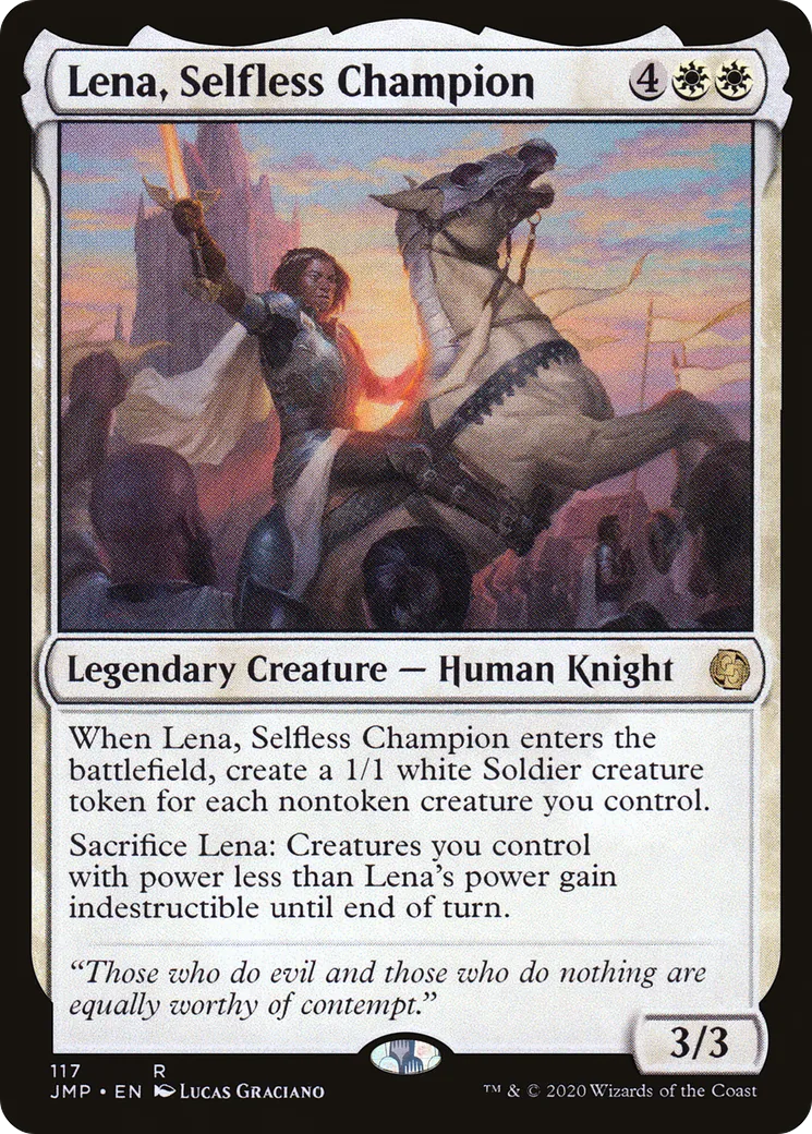 Lena, championne dévouée — Jumpstart — Magic: The Gathering